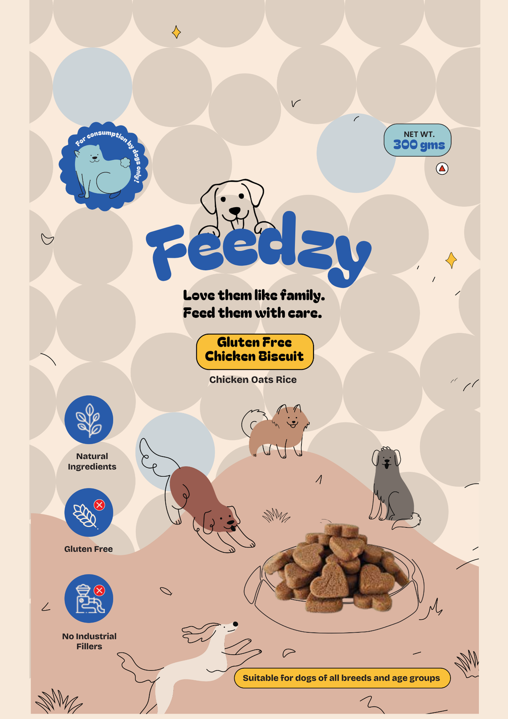 Feedzy Gluten-Free Chicken Biscuits